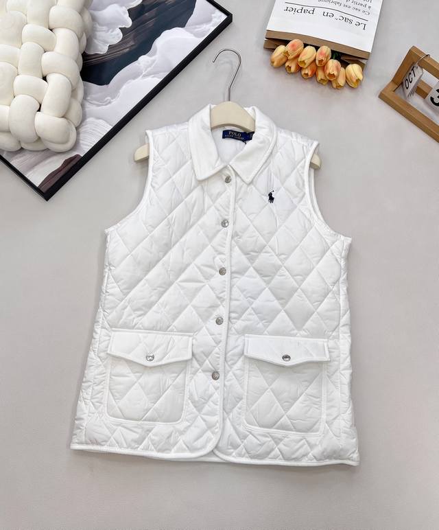 Ralph Lauren's new corduroy-trimmed quilted vest, a classic American relaxed ear