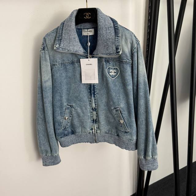 Style No. 20257696 Chanel* New Style Long-Sleeved Denim Jacket with Embroidered