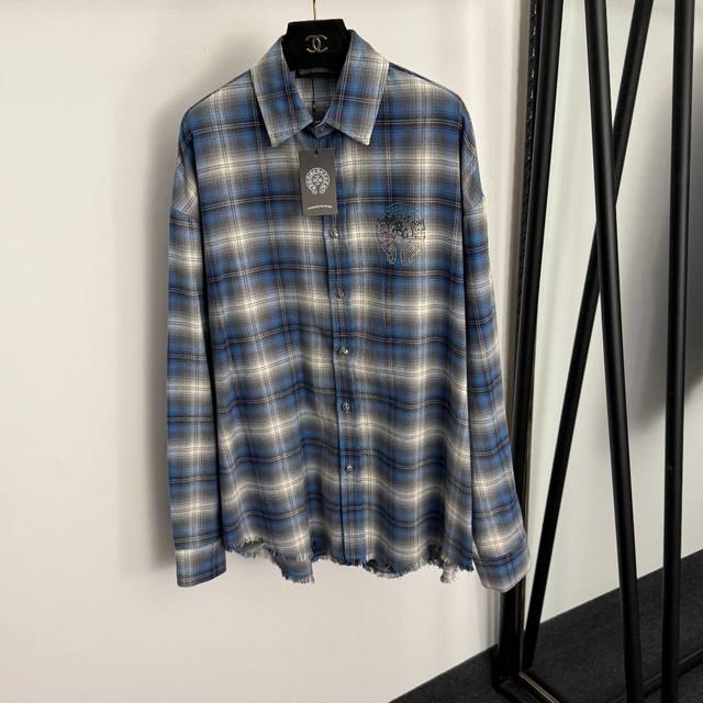 Style No. 20257686 Chrome Hearts * New Style Long-Sleeve Shirt with Rhinestone