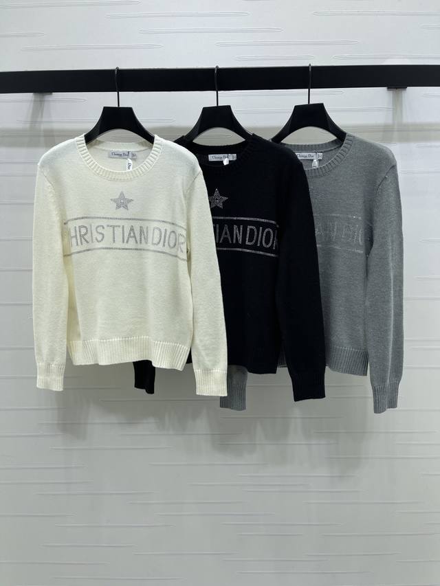 New Arrival! High-Quality Original Dio* 2025 Autumn/Winter Collection! Crew Neck