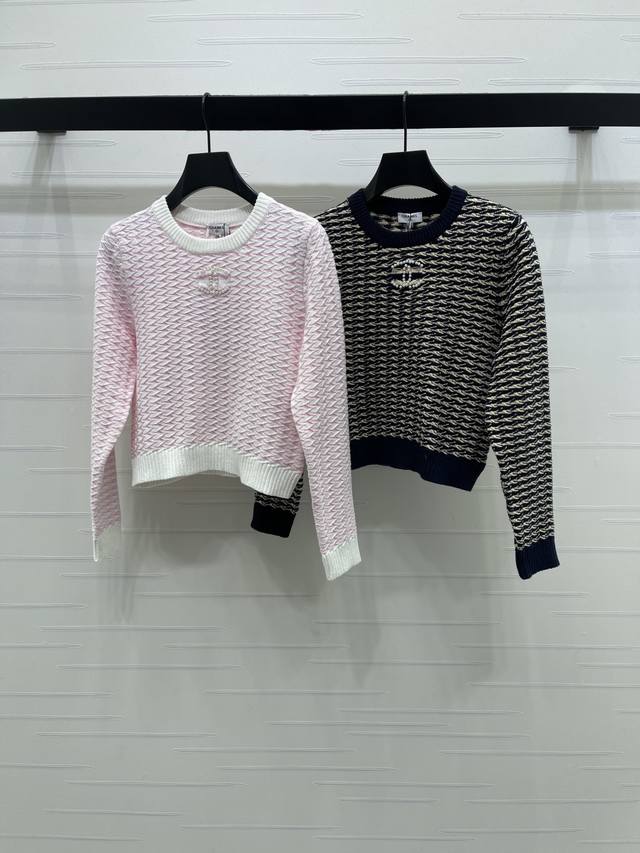 New Arrival! High-Quality Original Chane* 2025 Autumn/Winter Collection! Stripe