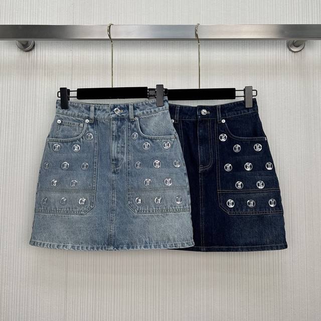 New Arrival! Donkey Skiing Series Gold Coin Sequin Denim Collection! Monogram P