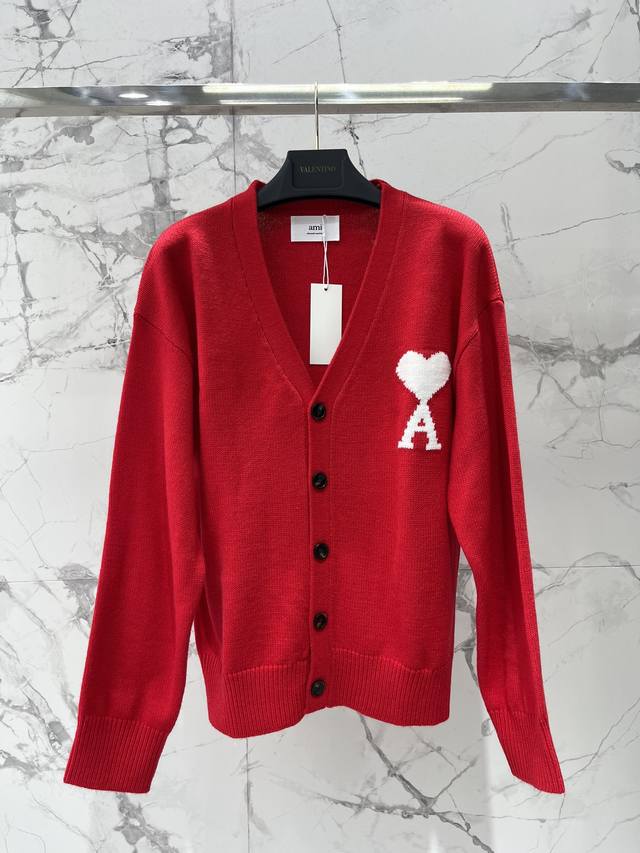 New Large Heart Jacquard Loose Casual Lazy Knit Sweater Such a soft and sweet kn