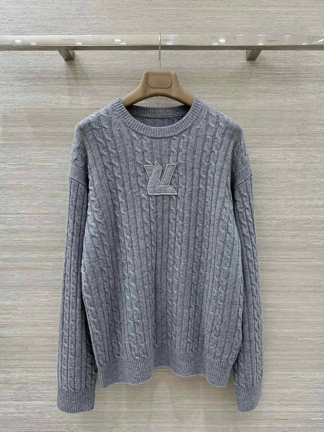 High-end original quality! Lou & Co. Monogram heavy-duty 3D appliqu