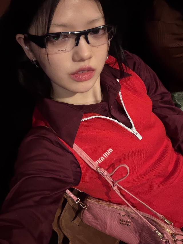 Mi25 Autumn/Winter New Letter Jacquard Half-Zip Vest, High-Version, Semi-High Ne