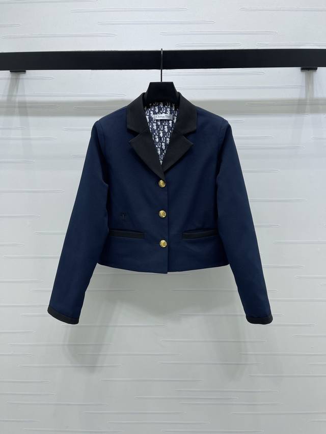 New Arrival! High-Quality Original Dio* 2025 Autumn/Winter Collection! Lapel Su