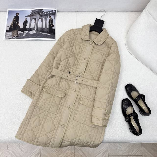 Cd 25Ss Autumn/Winter New Arrival: Princess Diana Cannage Quilted Padded Collar