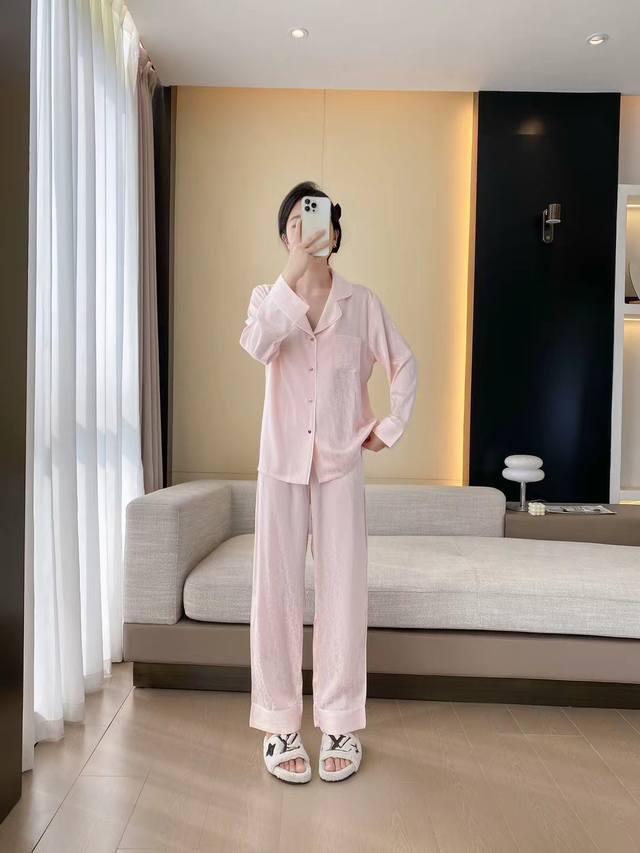 Dior New Autumn/Winter Pajamas Original High-End New Product Pajamas Casual 2-P