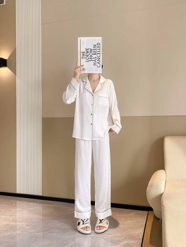 Dior New Autumn/Winter Pajamas Original High-End New Product Casual 2-Piece Set