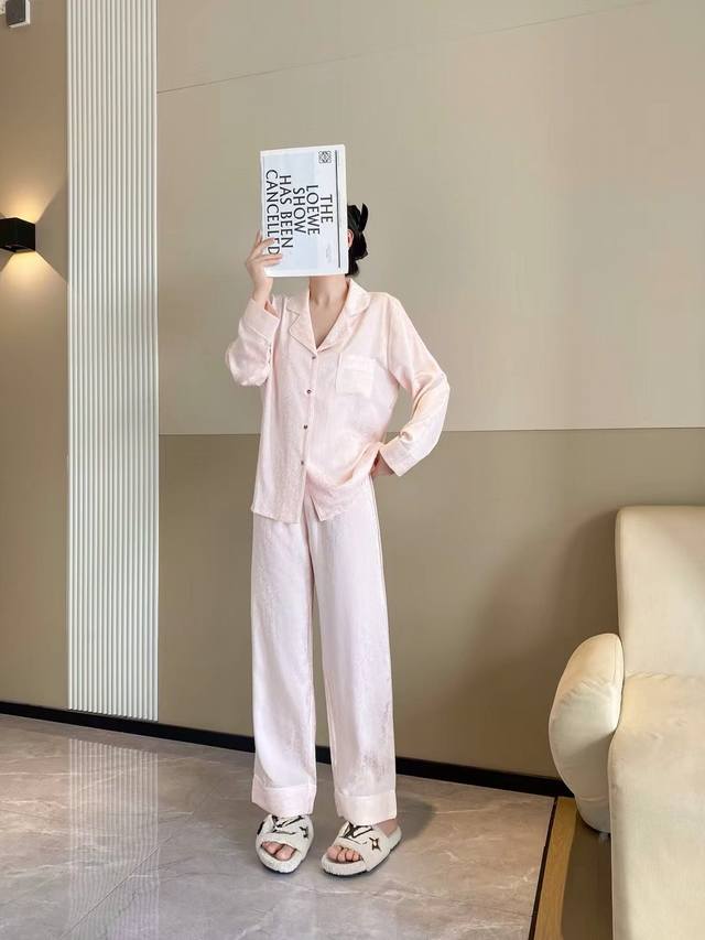 Dior New Autumn/Winter Pajamas Original High-End New Product Pajamas Casual 2-P