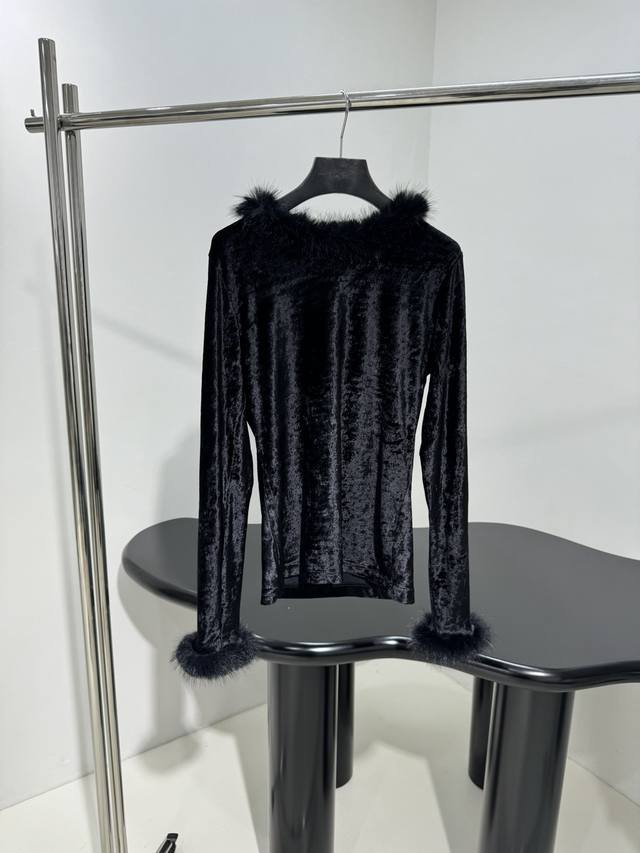 New A-Line Velvet Top Exclusive Custom-Dyed Glossy Silk Velvet Premium Soft Fox