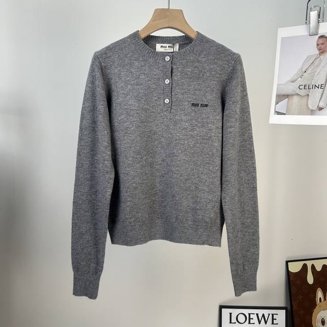 Who can resist this "autumn/winter must-have" from Miu Miu! The grey floral swe