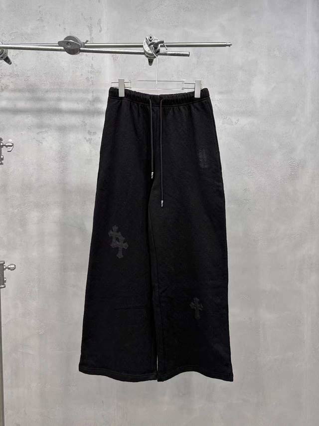Chrome Hearts | New Casual Sweatpants, garment-washed and dyed with hand-embroi