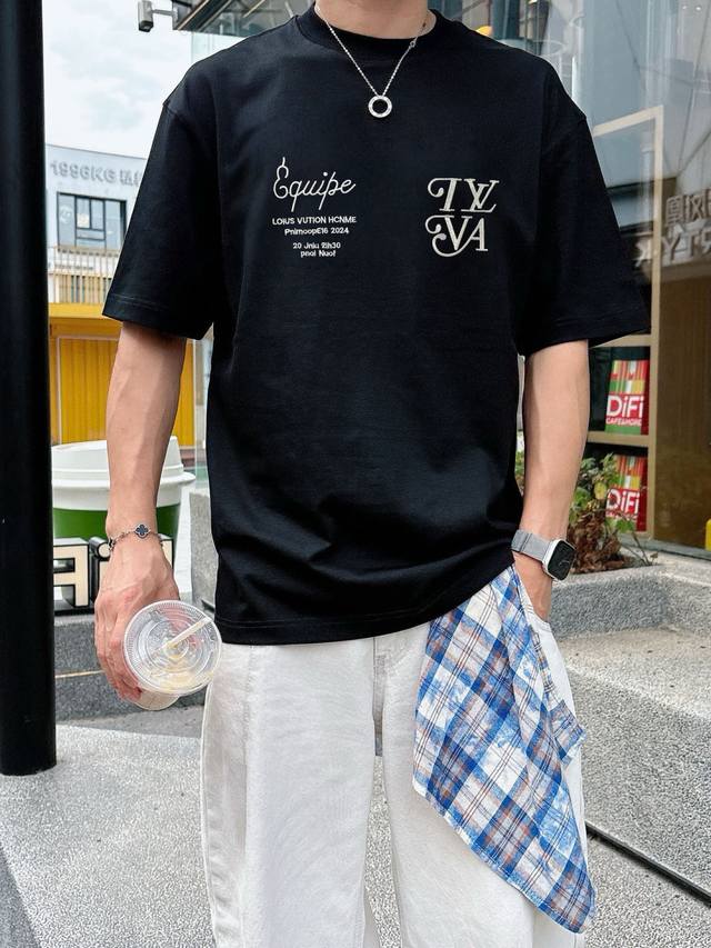 Louis Vuitton 2025 Spring/Summer New Arrival - Latest Short-Sleeve Crew Neck T-