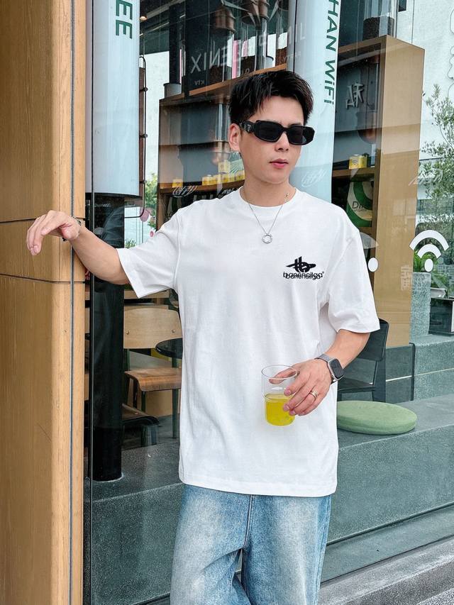 Paris Home 2025 Spring/Summer New Arrival - Latest Short-Sleeve Crew Neck T-Shi