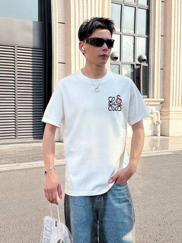 Luo Yi Jia 2025 Spring/Summer New Arrival - Latest Short-Sleeve Crew Neck T-Shi