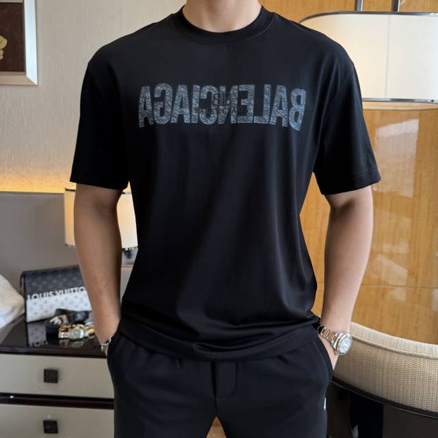 Balenciaga 2025Ss Year of the Snake Spring/Summer Premium Loose Fit Short-Sleev