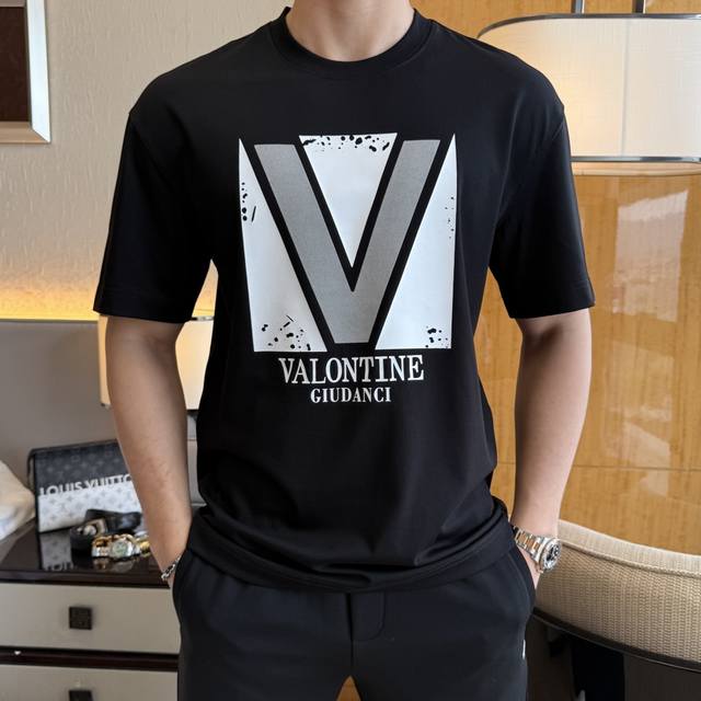 Valentino 2025Ss Year of the Snake Spring/Summer Premium Loose Fit Short-Sleeve