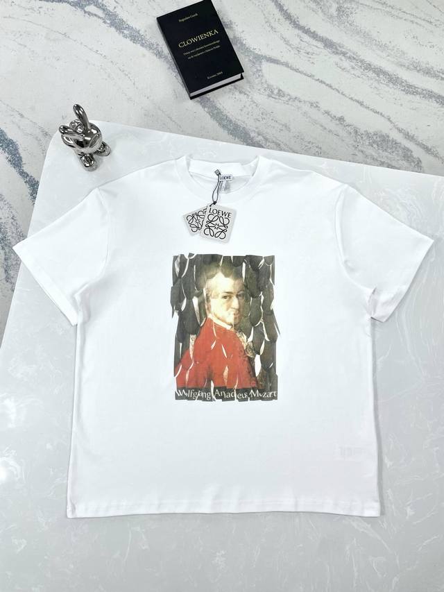 High-quality Loewe Artist Series Print Crew Neck Short Sleeve T-Shirt Size: Xs-