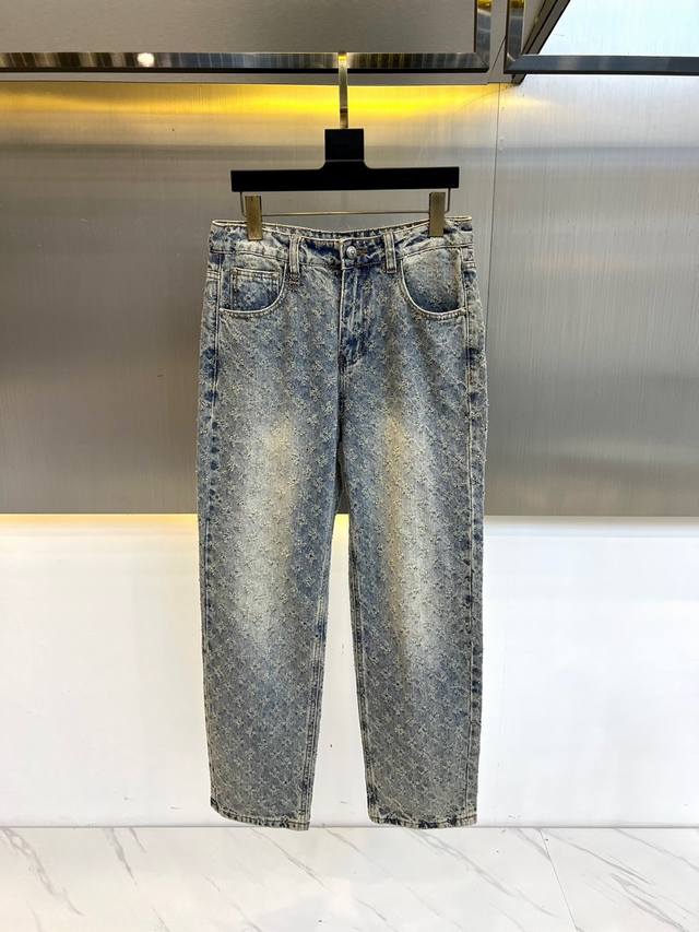 Chrome Hearts 2025Fw Spring/Summer Classic Fashion Stretch Wide-Leg Jeans. Thes