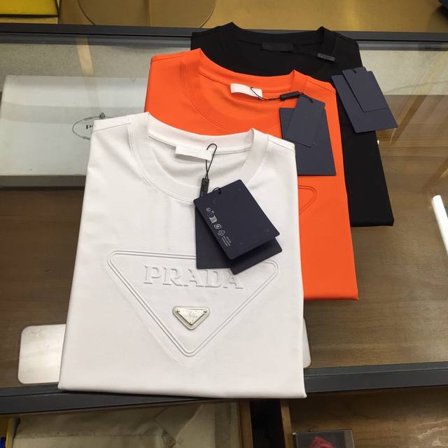 New Arrival from Official Store: Prad 25Ss, Prad Summer New Short-Sleeve Shirt,