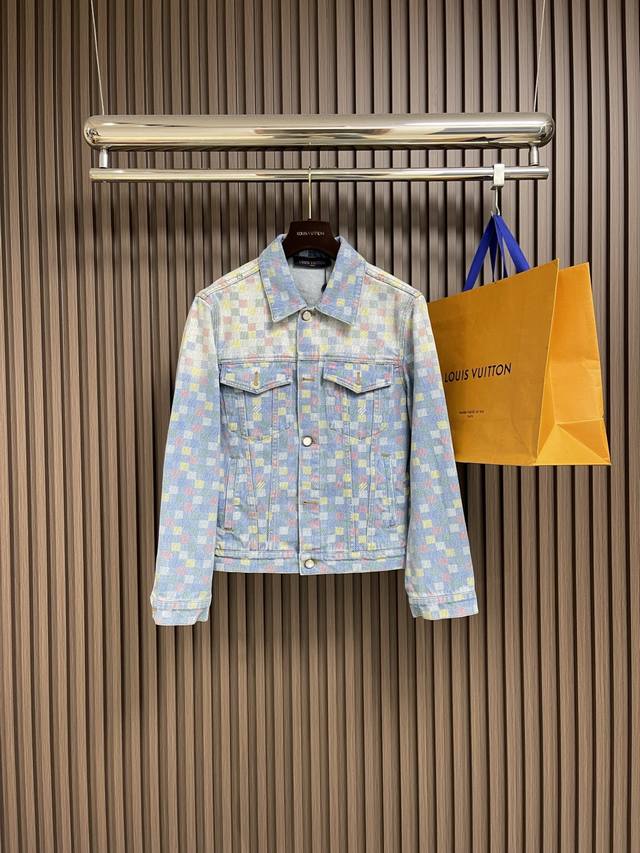 Jacket p Jeans p460 Lv 2025Ss New Trucker Cowboy Jacket and Jeans Set, made fro