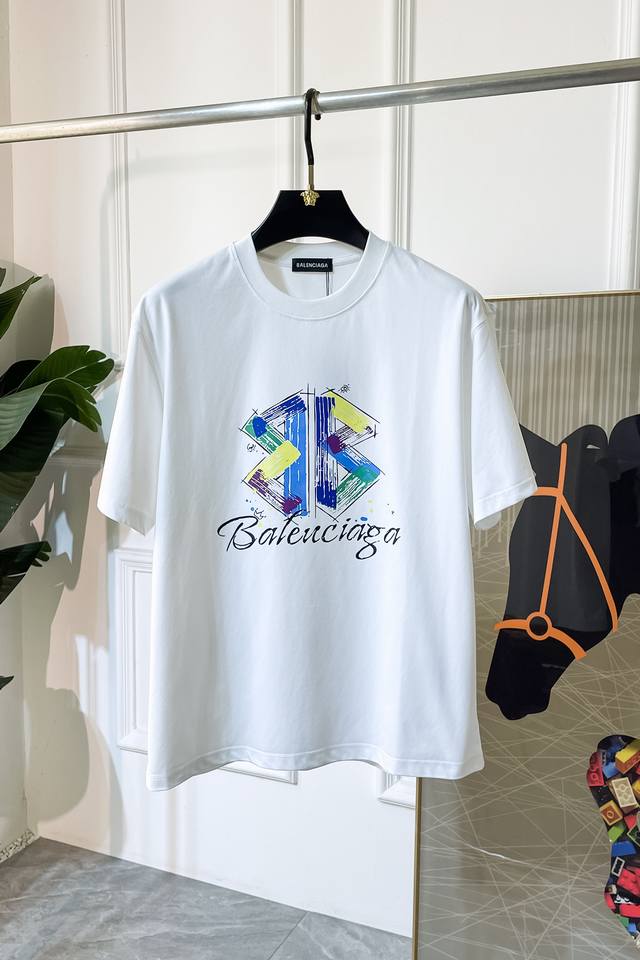 Balenciaga - 2025 Spring/Summer New Unisex Short-Sleeve T-Shirt, Available Now
