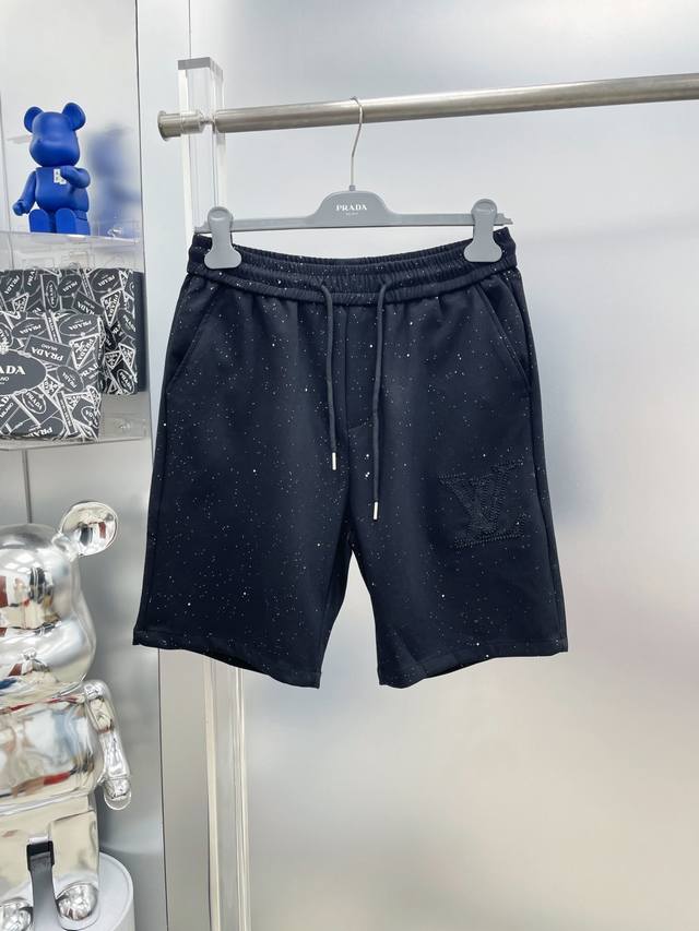 LV Louis Vuitton 2025 Spring/Summer Letter Casual Shorts Rr Very comfortable to