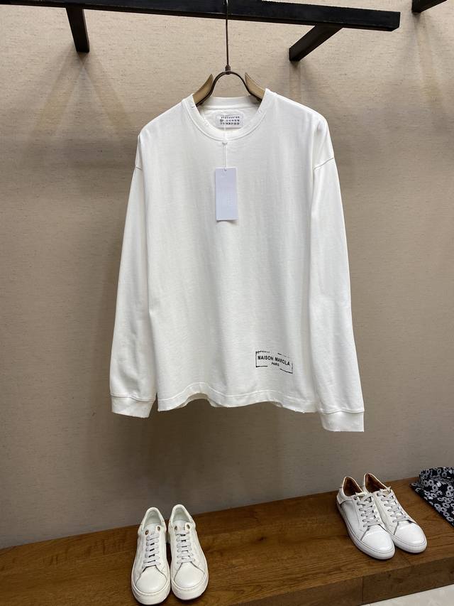 Mm6 Margiela Early Autumn New Arrival, High-weight Pure Cotton Fabric, Minimalis