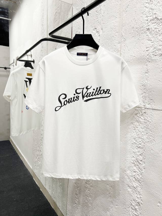 Louis Vuitton*Louis Vuitton Lv Colorful Graffiti Monogram Short-Sleeve T-Shirt C