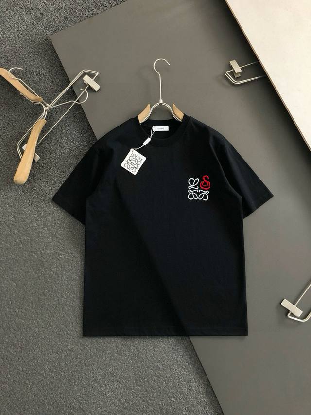 Low 2025 Spring/Summer Newest Crew Neck Fashion Short-Sleeve T-Shirt, same as th