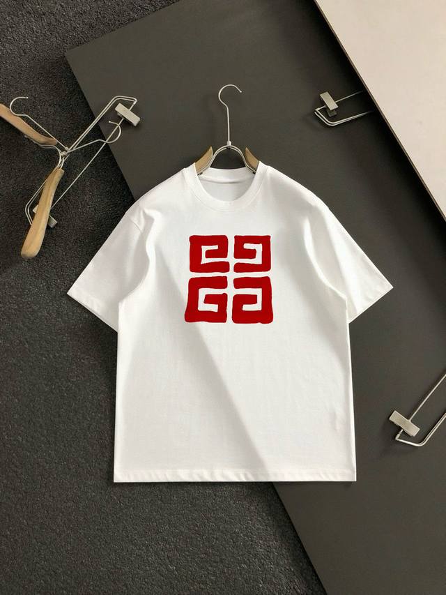 Gvc 2025 Spring/Summer Newest Crew Neck Fashion Short-Sleeve T-Shirt, same style