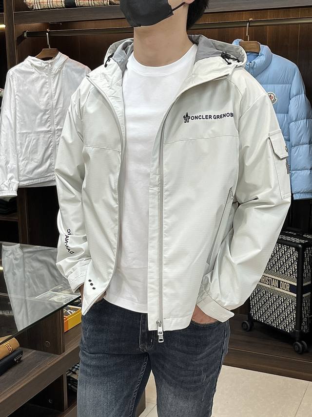 Featured item: Moncler 2025Ss Early Autumn New Arrival - Hooded Jacket. A must-