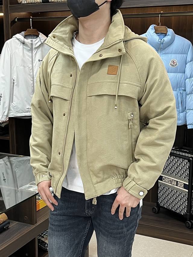 Featured item: Louis Vuitton hooded jacket, early autumn 2025 style. A must-hav