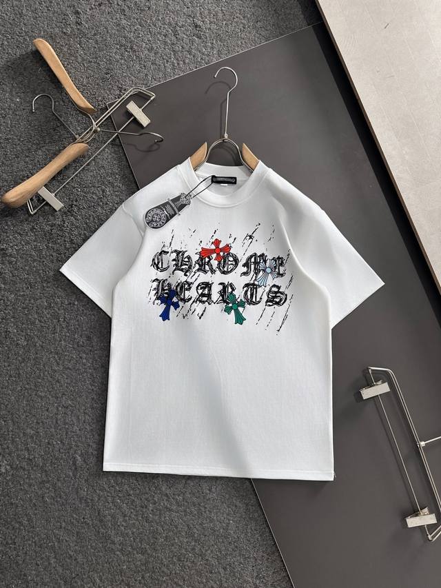 Ch 2025 Spring/Summer Newest Crew Neck Fashion Short-Sleeve T-Shirt, same style