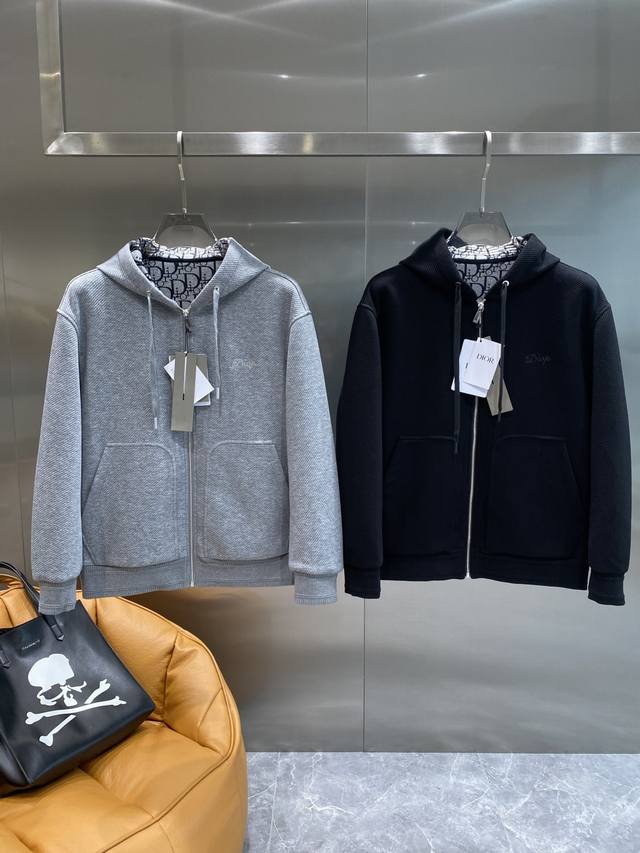 Dior 2025 Early Autumn Newest Exclusive Dior Men's Fashion Hooded Jacket, High-E