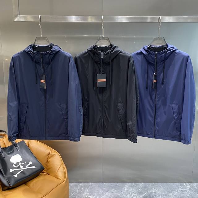 Zegna's 2025Ss Early Autumn New Arrival: Zegna Hooded Jacket. A popular autumn s