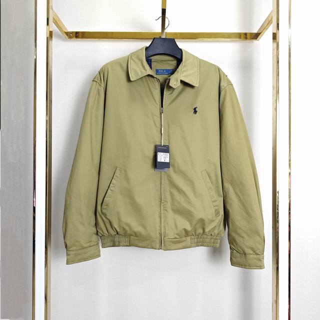 Ralph Lauren Harrington Old-Money Style Zippered Cotton Jacket. Recommended by m