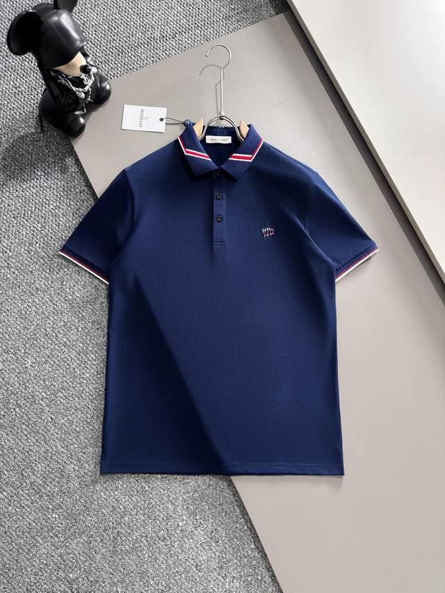 Moncler 25Ss New Spring/Summer Short-Sleeve Polo Shirt, Top-Quality Custom-Made