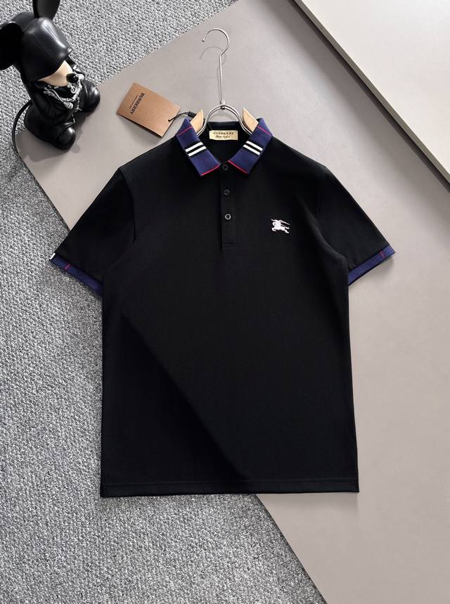 Burberry 25Ss New Spring/Summer Short-Sleeve Polo Shirt, Top-Quality Custom-Mad