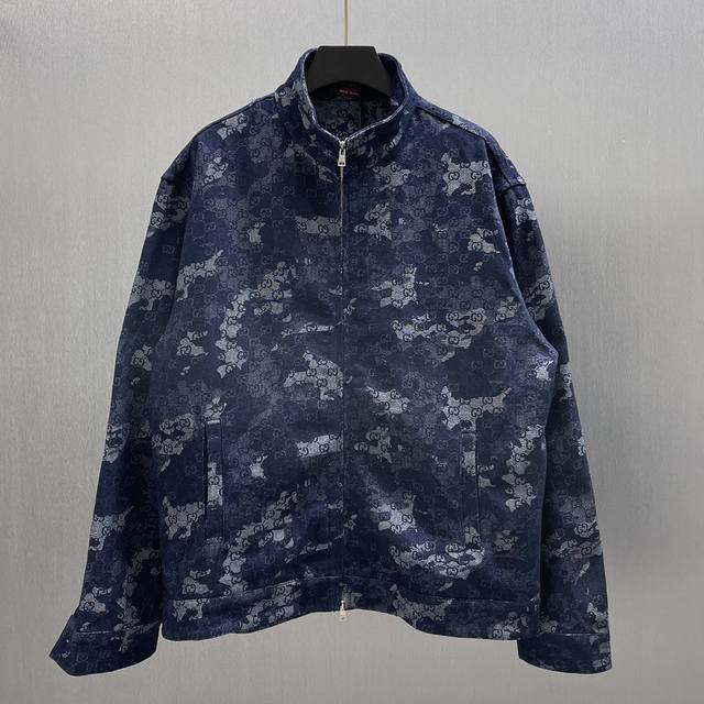 Gg Jacquard Denim Jacket Size: S-XL The 2025 Early Autumn collection blends deni