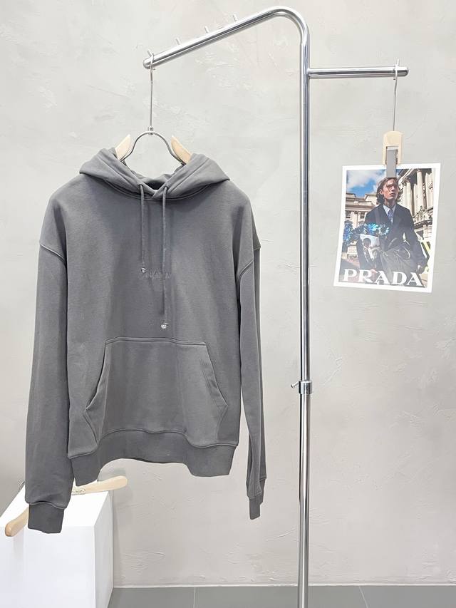 Saint Laurent Exclusive: Latest Fall/Winter Hooded Sweatshirt. Classic design an