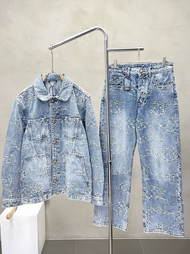 Jacket p, Pants p360. Louis Vuitton exclusive spring/autumn new style denim sui
