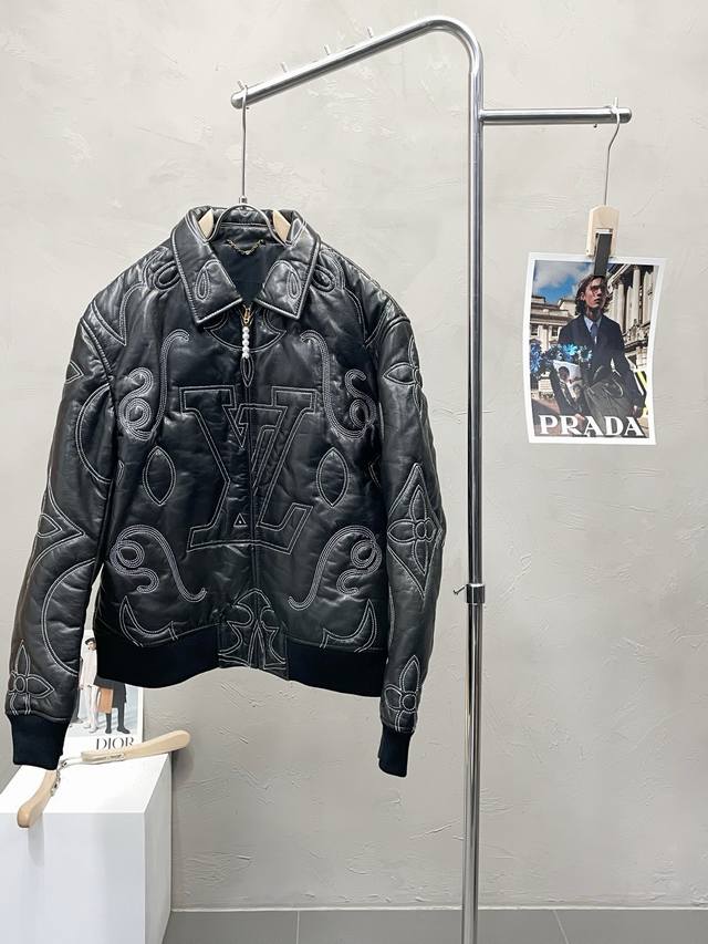 Leather Jacket - Exclusively supplied by Louis Vuitton for the latest autumn/win