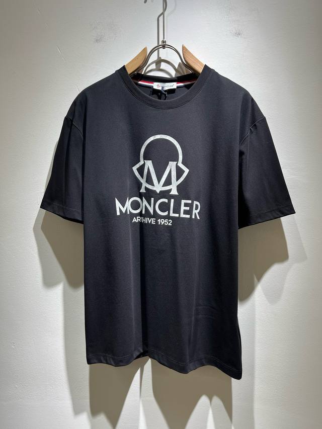 Moncler 2025 Spring/Summer Newest Unisex Trade Order Short-Sleeve T-Shirt, Excel