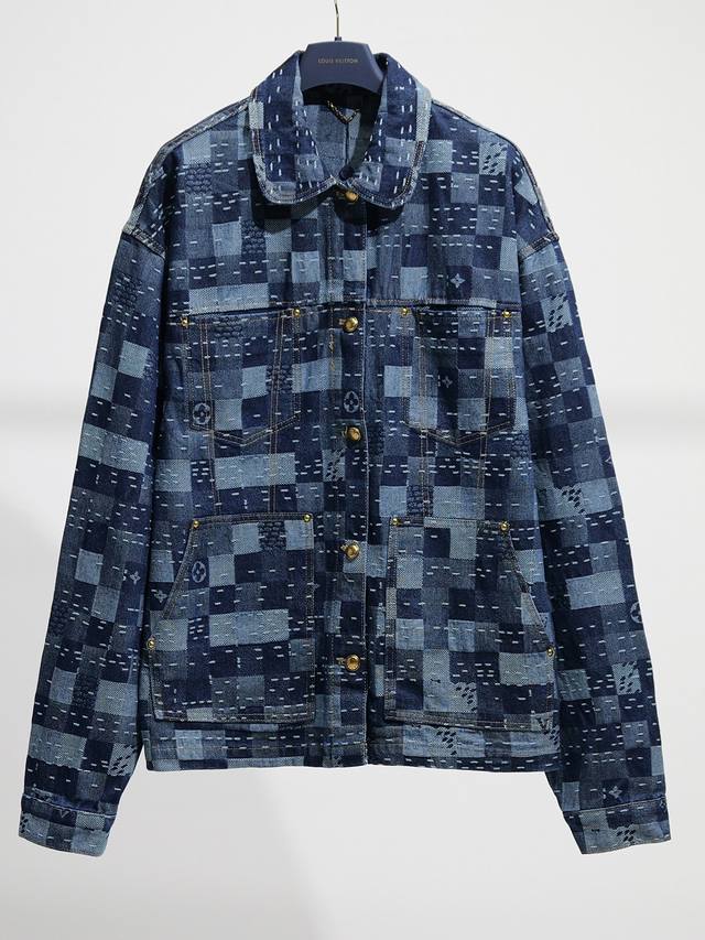 Differentiated from standard New Arrival This well-crafted denim work jacket is