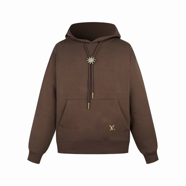 Louis Vuitton Sunflower Hoodie Custom-dyed Soft Cloud Cotton Air Weave, as light
