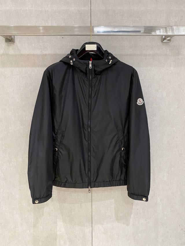 Moncler 2025 Autumn/Winter New Arrival Thin Cotton Hooded Jacket, available sim