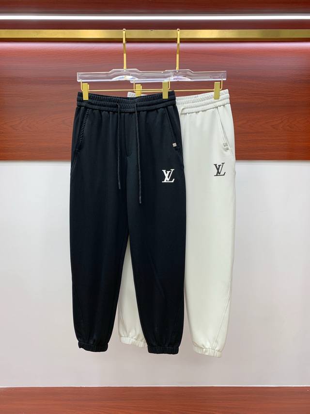 Lv Spring/Summer 25Ss Casual Pants - A classic style reappears! High-quality, cu
