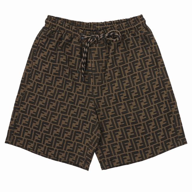 Fendi all-over monogram shorts Size: Xs-L